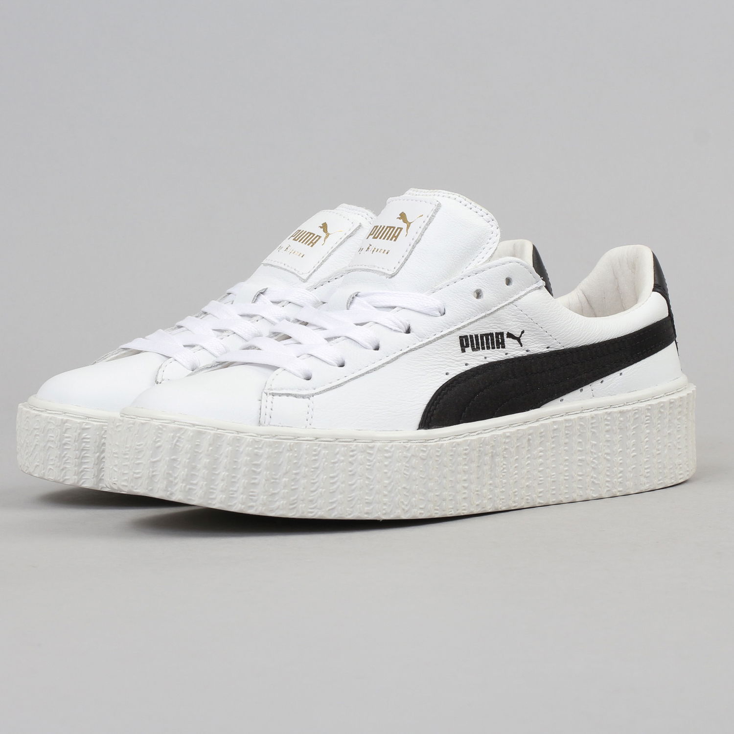 Sneakers og sko Puma Creeper White & Black white - black - white Hvid | 364462 01, 0