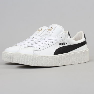 Sneakers og sko Puma Creeper White & Black white - black - white Hvid | 364462 01, 0