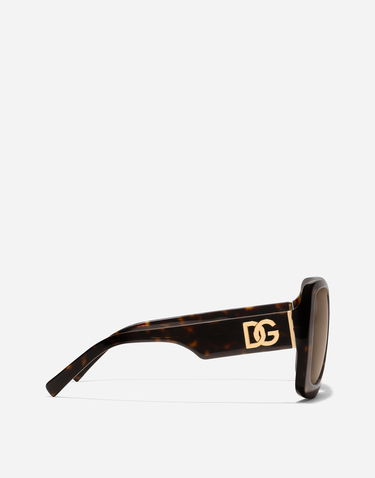Solbriller Dolce & Gabbana New Arrivals Dg Crossed Acetate Sunglasses Onesize Brun | VG4513VP2739V000, 2
