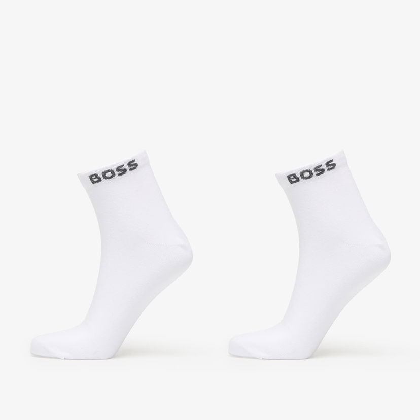 Sokker BOSS Hugo Men-H-2P Sh Uni Cc Socks White Hvid | 50491208-100