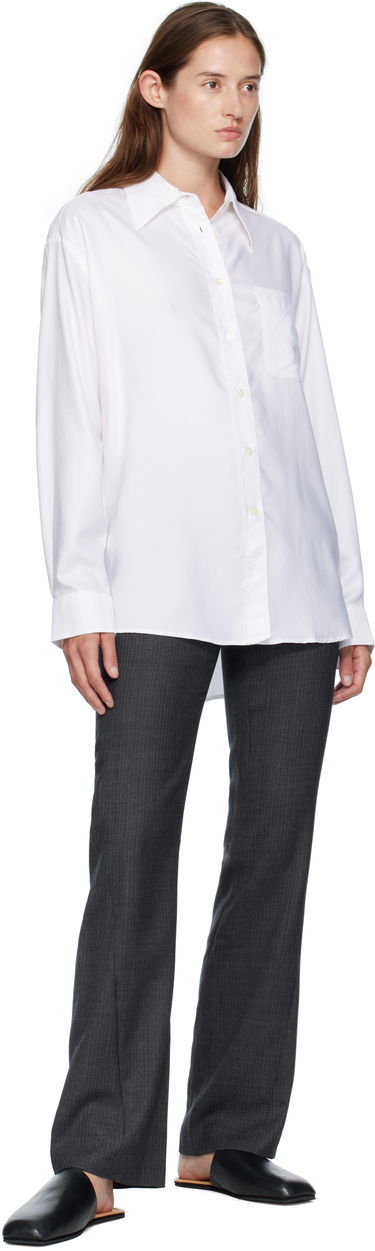 Bukser OUR LEGACY OUR LEGACY Poise Pinstripe Trousers Grå | W4254PS, 3