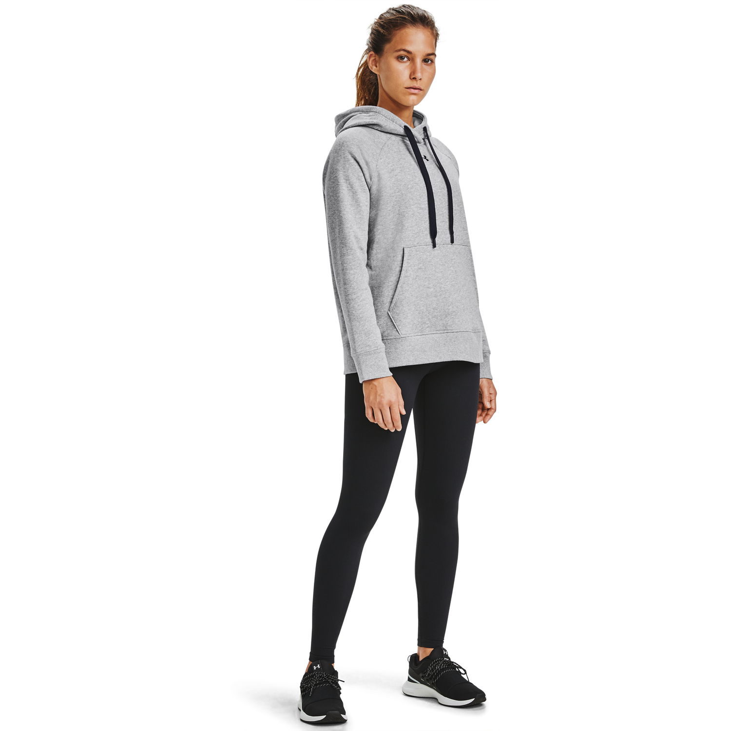 Sweatshirt Under Armour Rival Fleece HB Grå | 1356317-035, 1