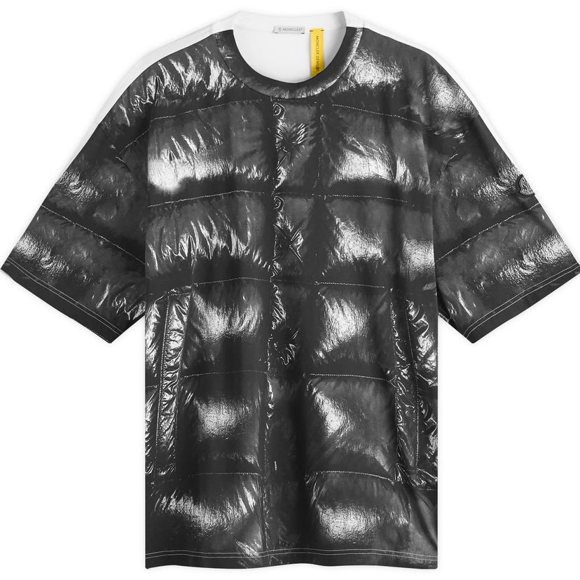 T-shirt Moncler AWGE by A$AP Rocky Printed T-Shirt Sort | 8C000-01-89AYW-999