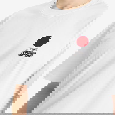 T-shirt EDWIN Sun Graphic T-Shirt Hvid | I035002-0200, 5