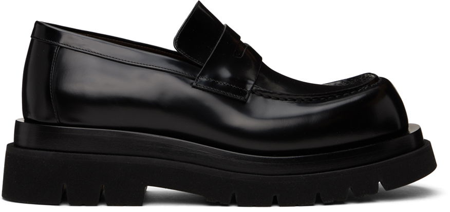 Sneakers og sko Bottega Veneta Lug Loafer "Black" Sort | 730222 V28R0, 0