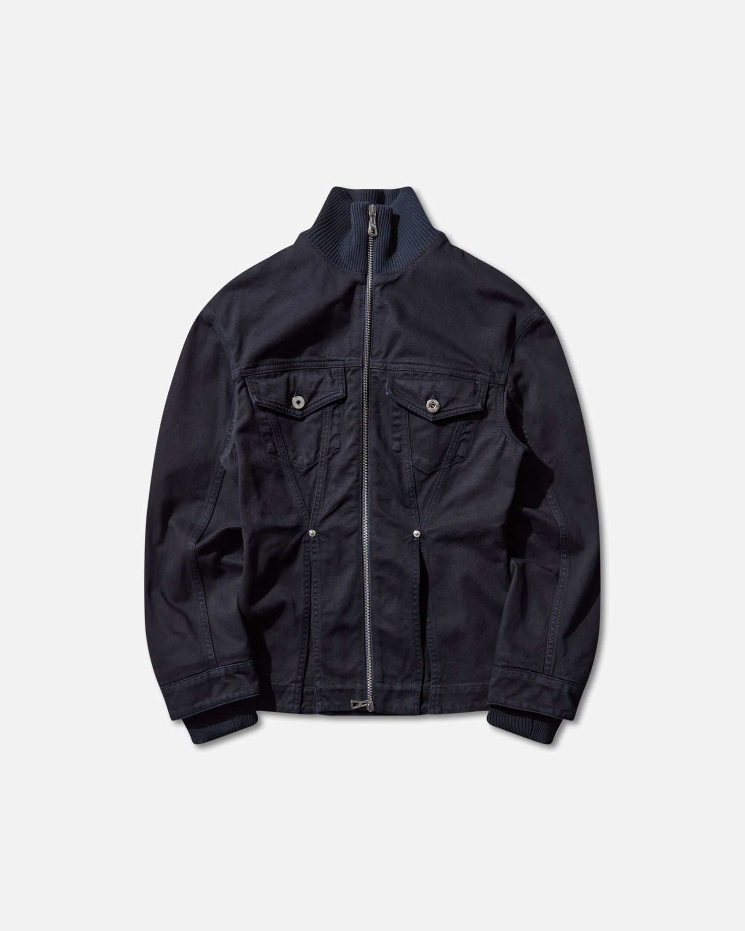 Jakke Jean Paul Gaultier Slit Denim Jacket Mørkeblå | 2504WJA011W049 59, 1