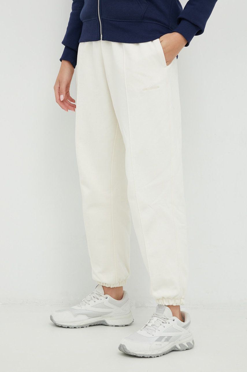 Joggingbukser New Balance Sweatpants Hvid | WP23553GIE, 0