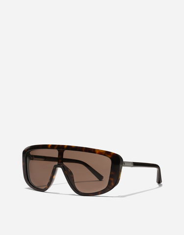 Solbriller Dolce & Gabbana Marlene Shield Acetate Sunglasses Brun | VG4520VP2739V000, 1