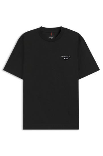 T-shirt BOSS Porsche x BOSS Targa Mercerized Cotton T-Shirt Sort | 50543200, 0
