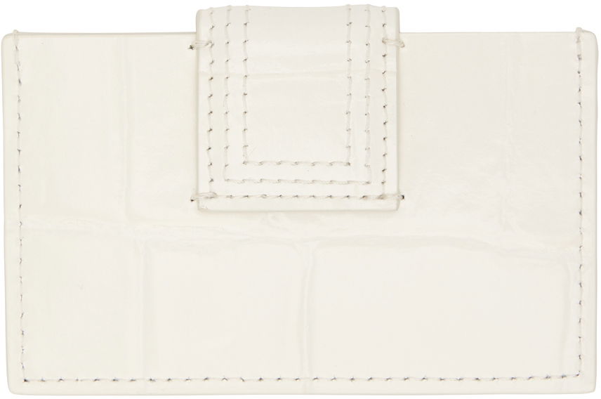 Tegnebog Jacquemus 'Le Porte Carte Bambino' Card Holder Beige | 23H233SL122-3164, 1