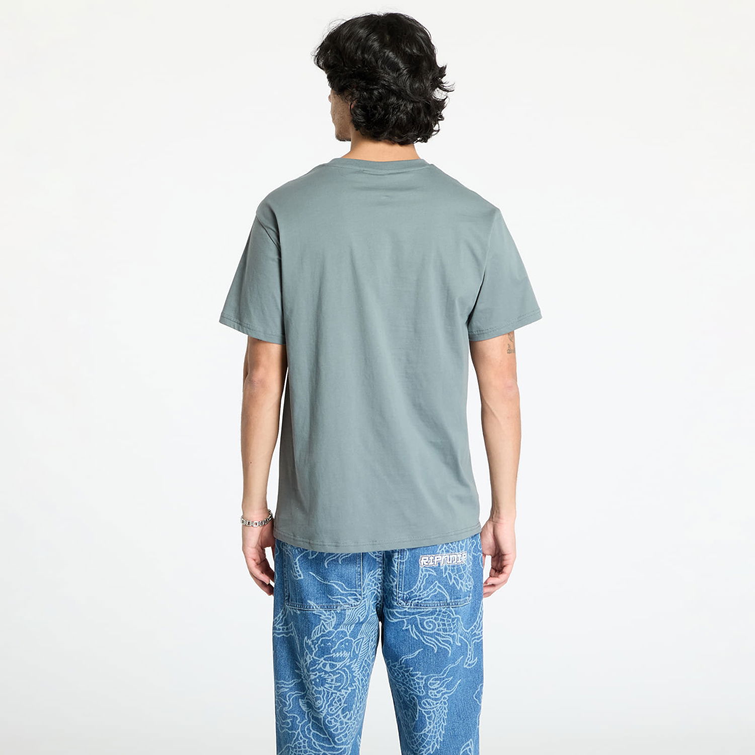 T-shirt RIPNDIP RIPNDIP Peaches And Nerm T-Shirt Grøn | RNDHOL24153, 1