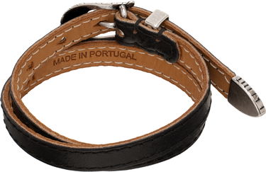 Armbånd OUR LEGACY Cowboy Wrap Around Bracelet Sort | A4248CDB, 1