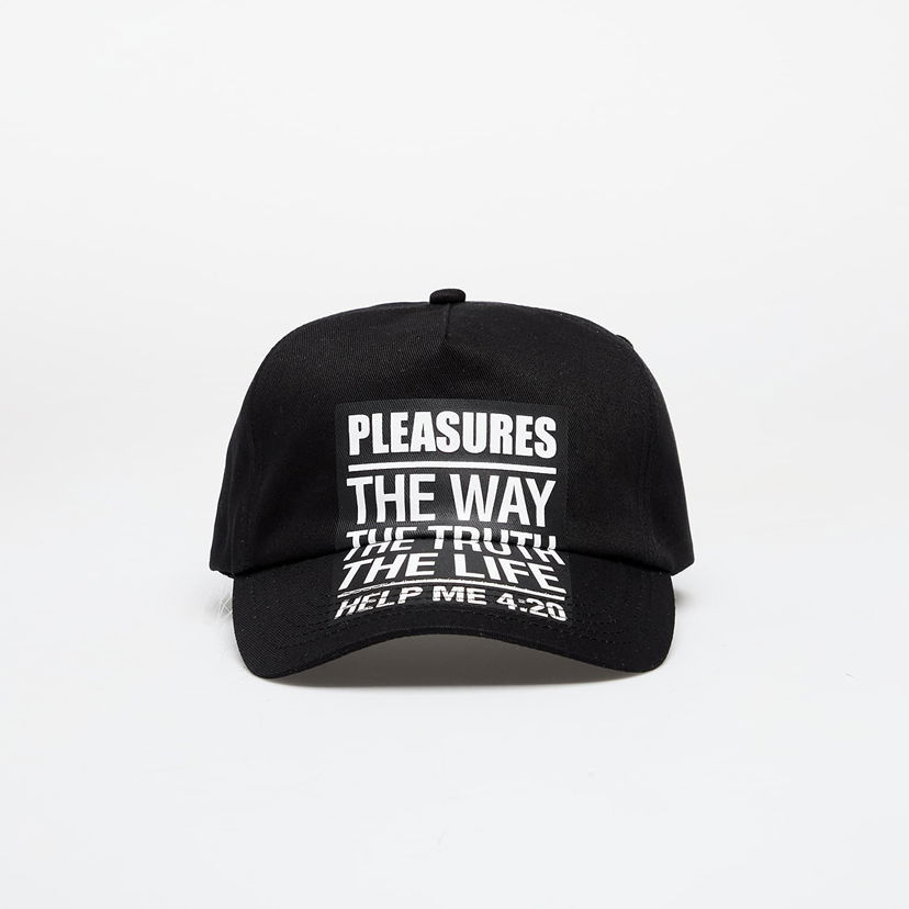 Kasket Pleasures PLEASURES Proverb Baseball Cap Sort | P25SU069 BLACK
