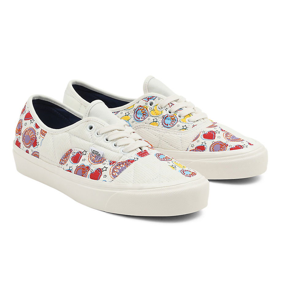 Sneakers og sko Vans Anaheim Factory Authentic 44 Dx Positivity Patchwork Hvid | VN0A54F98FK, 0