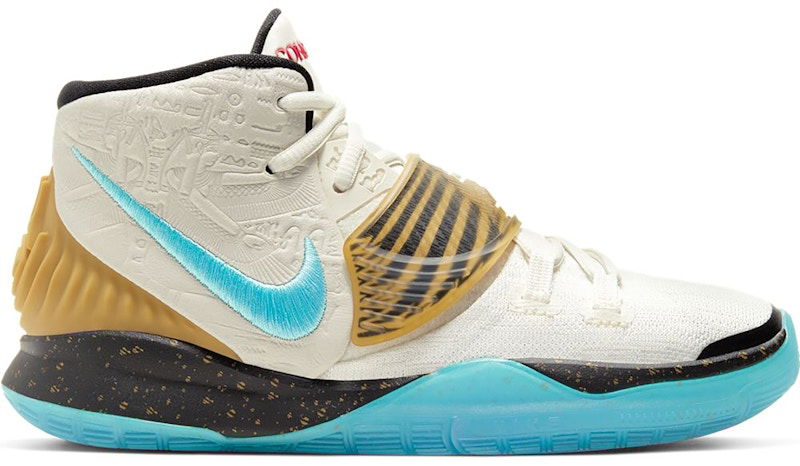 Sneakers og sko Nike Kyrie 6 Concepts Golden Mummy (GS) Hvid | CV5572-149, 0