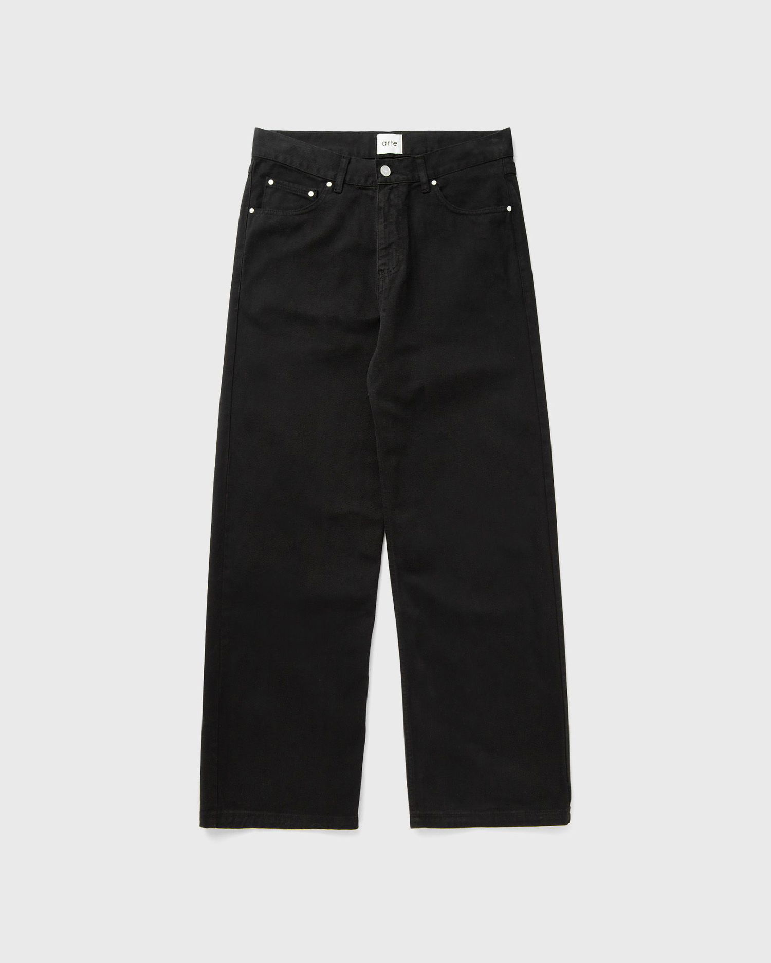 Jeans Arte Antwerp Wide Leg Jeans Sort | AW25-080P-001, 1