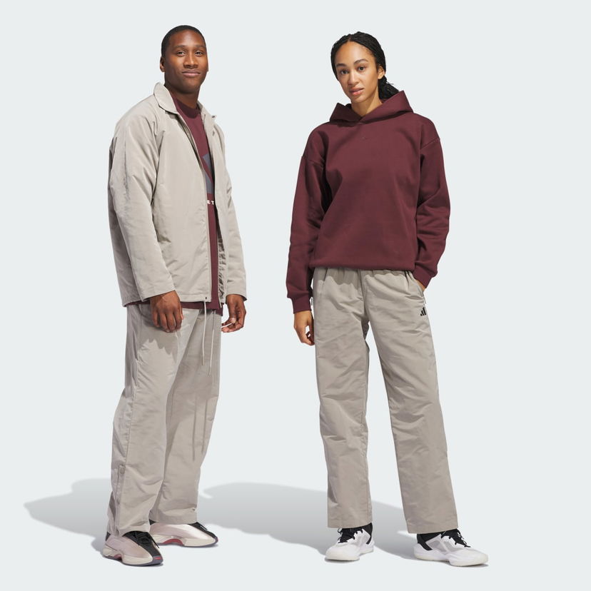 Sweatshirt adidas Performance Basketball Woven Pants Bourgogne | JC7838