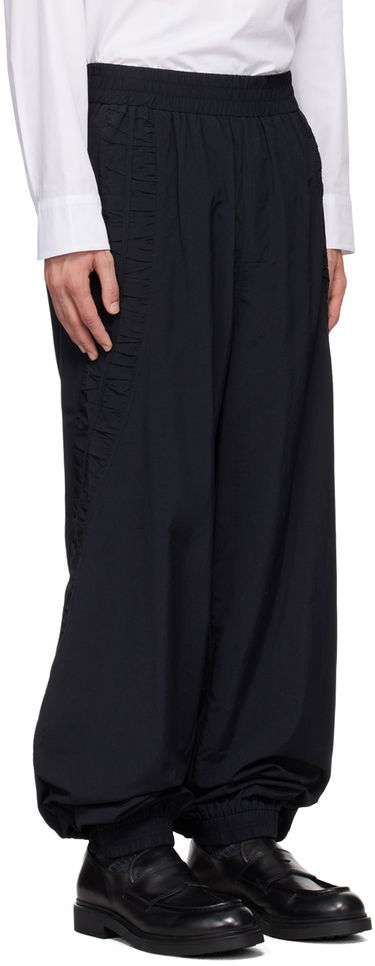 Bukser sage NATION SAGE NATION Fossil Track Pants Mørkeblå | S054 FOSSIL TROUSER, 4