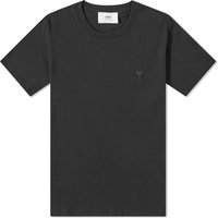 T-shirt AMI Tonal A Heart T-Shirt Sort | UTS003-724-001, 1
