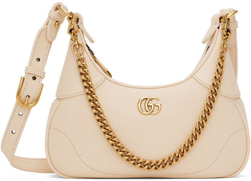 Skuldertaske Gucci Small Aphrodite Shoulder Bag Beige | 731817 AAA9F, 0