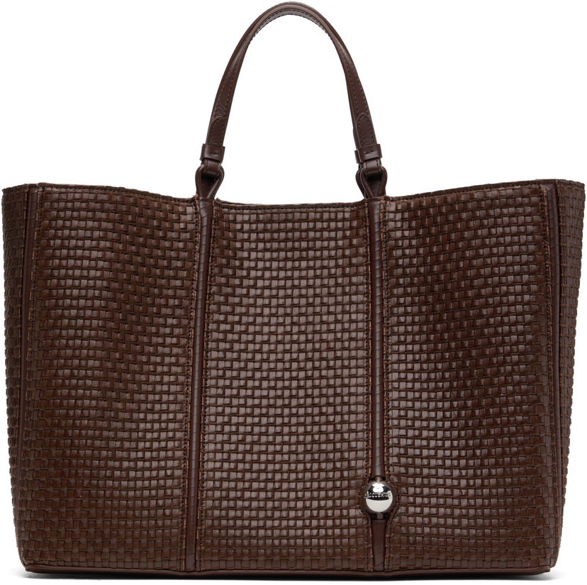 Mulepose Jacquemus Jacquemus La Croisière 'The Marino' Woven Tote Brun | 24H255BA426-3239
