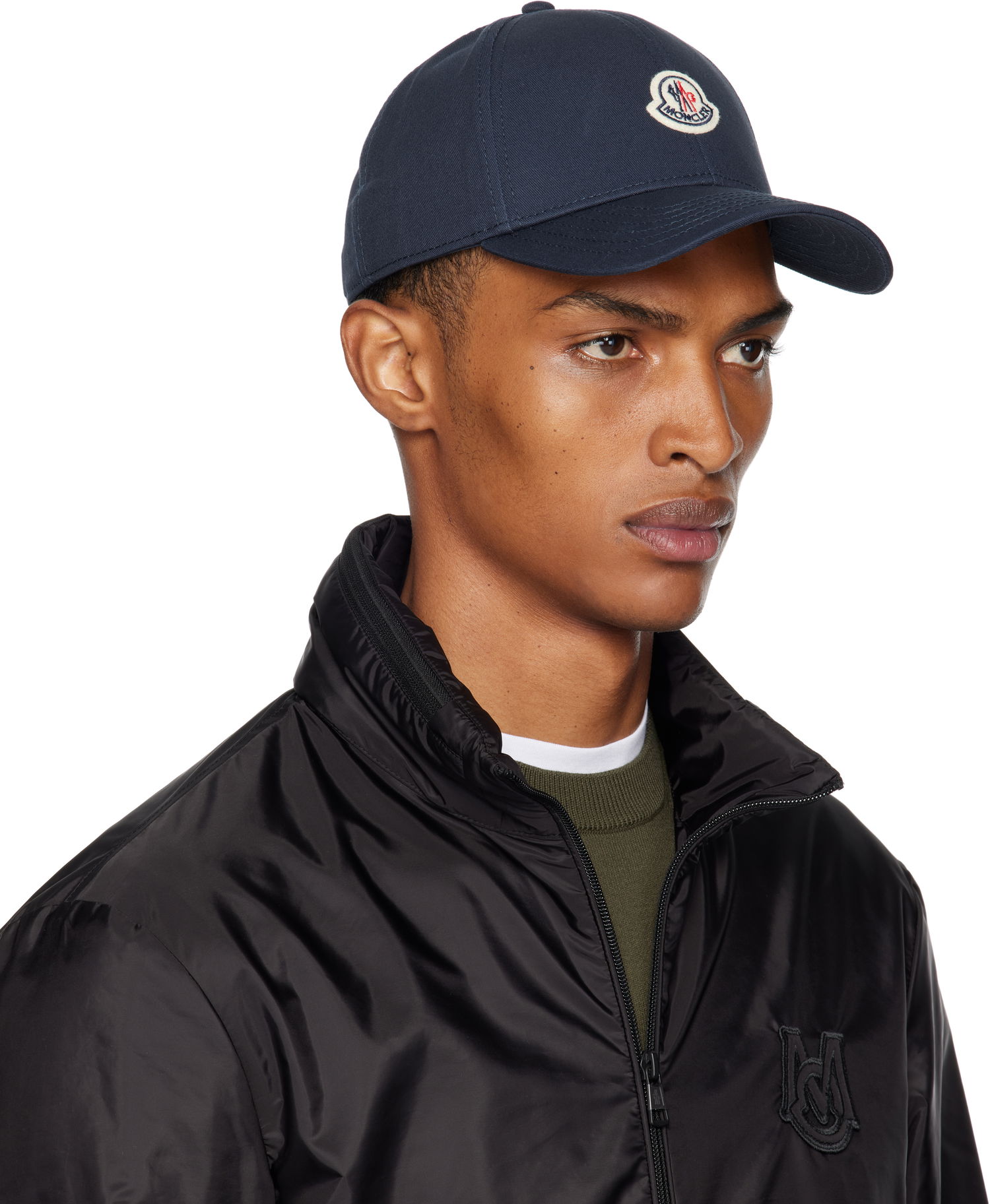 Kasket Moncler Moncler Archivio Baseball Cap Mørkeblå | K20913B0004304863, 1