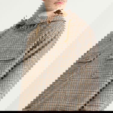 Skjorte Engineered Garments Engineered Garments Cagoule Plaid Shirt, Size Small Beige | 25F1A010-IT006, 5