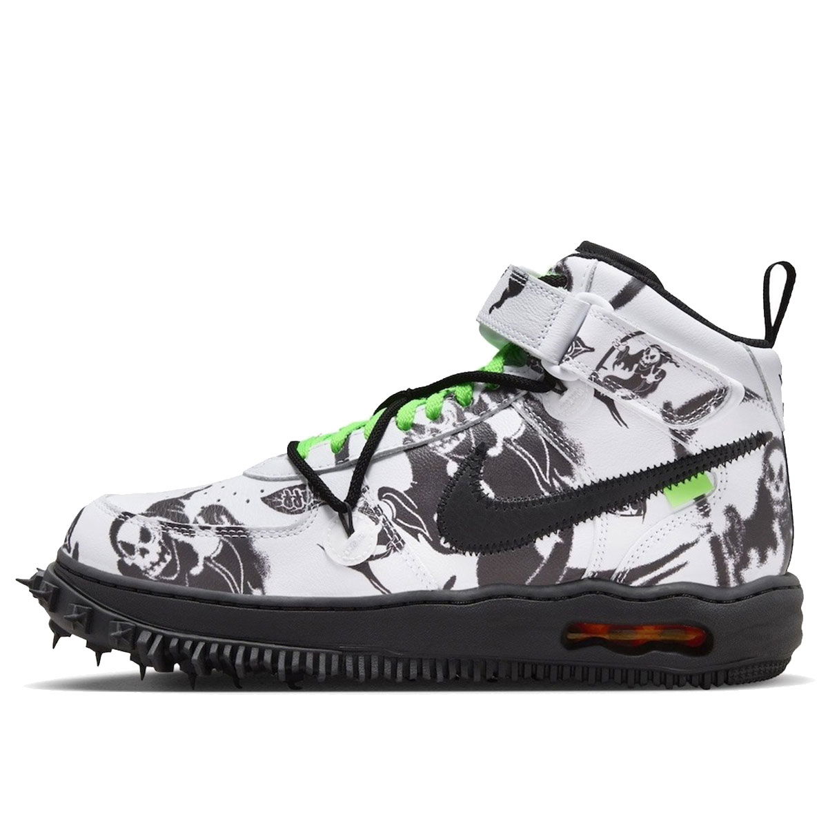 Sneakers og sko Nike Air Force 1 Mid SP Off-White Grim Reaper Hvid | DR0500-102, 1