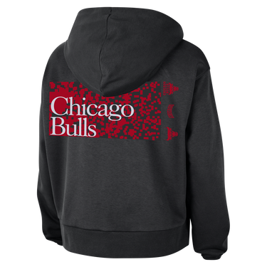Sweatshirt Nike Dri-FIT NBA Chicago Bulls Standard Issue Hoodie Sort | FD8887-010, 1