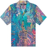 Skjorte BILLIONAIRE BOYS CLUB Wilderness Vacation Shirt Turkis | B23425-MLT, 1