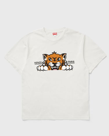 T-shirt KENZO Happy Tiger Oversized T-Shirt Hvid | FF65TS4514SG.02, 0