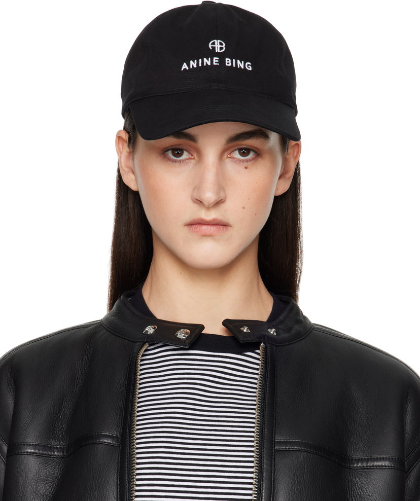 Kasket Anine Bing Anine Bing Jeremy Baseball Cap Sort | S-12-9084-000