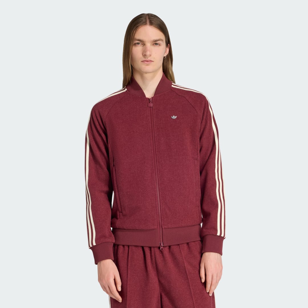 Jakke adidas Performance Track Jacket Bourgogne | JV7611, 0