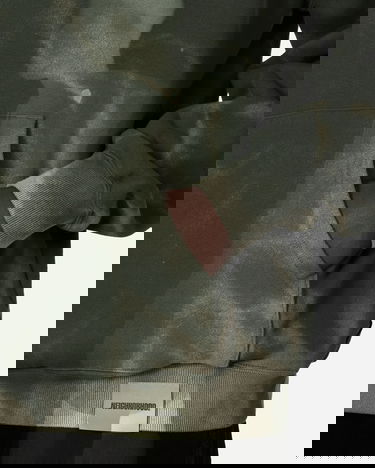 Sweatshirt Neighborhood Tie-Dye Hooded Sweatshirt Olive Drab Grøn | 241FPNH-CSM10 OD, 5