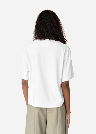 Crop top AXEL ARIGATO Cropped T-Shirt Hvid | A3021001, 3