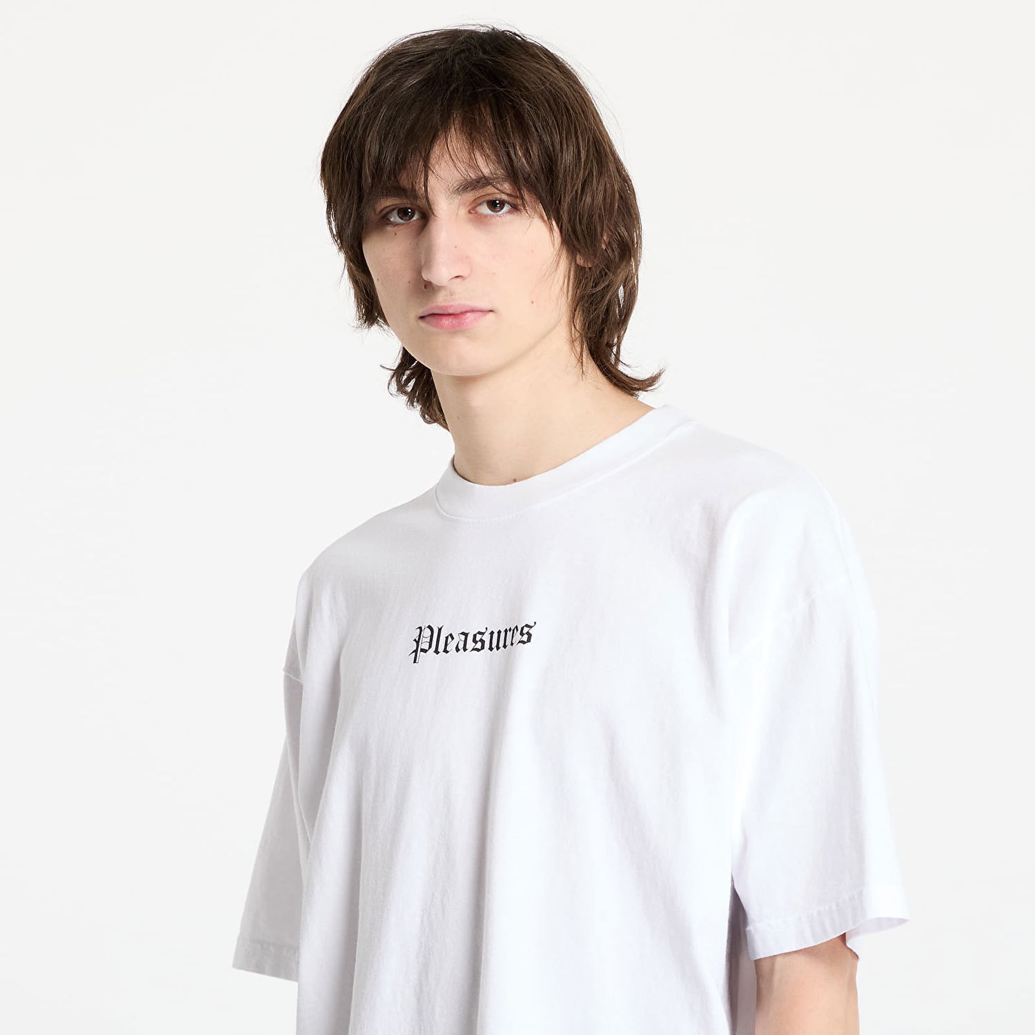T-shirt Pleasures PLEASURES Burn Again T-Shirt Hvid | P25SP056 WHITE, 1