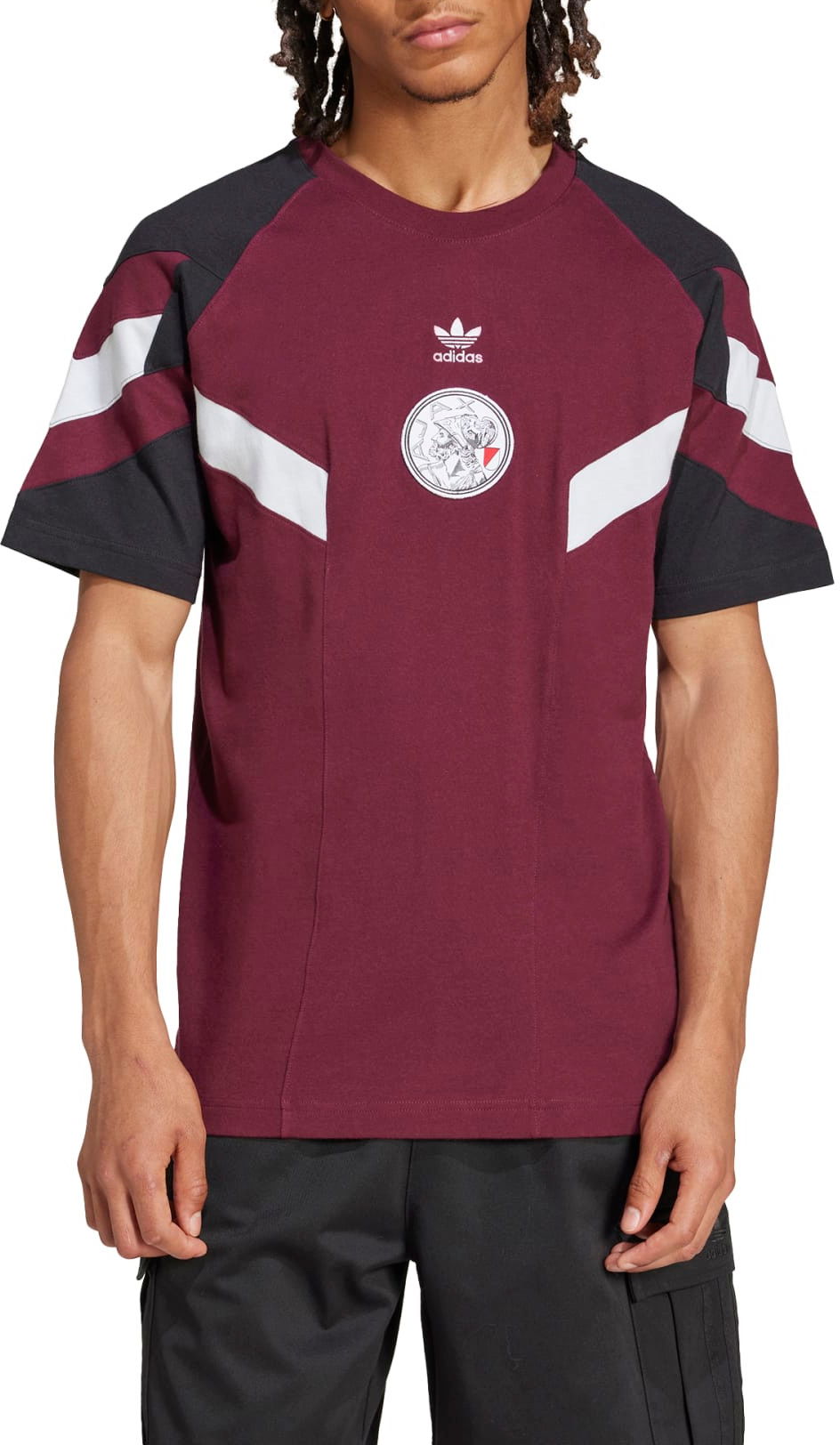 T-shirt adidas Originals AJAX OG TEE Bourgogne | is6516, 0