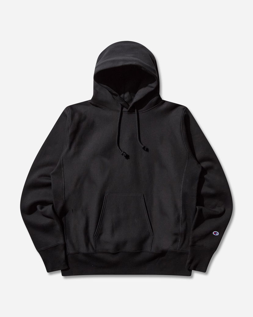 Sweatshirt Champion Reverse Weave Made in USA Hoodie Sort | 221580 X090