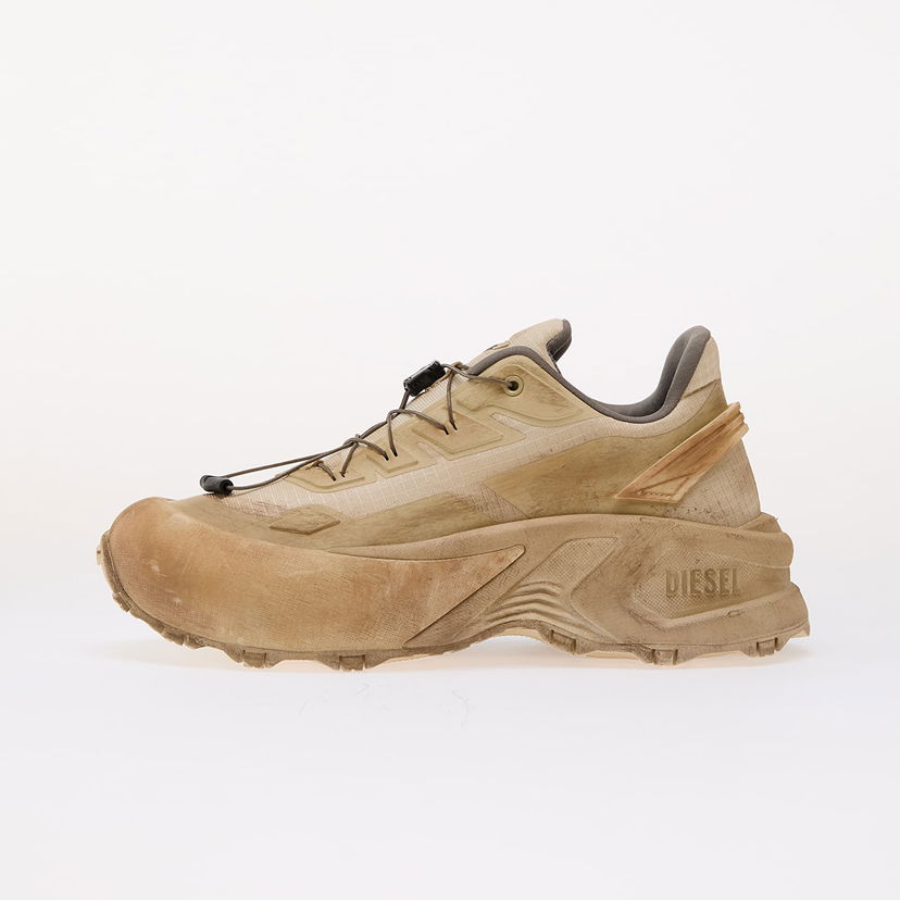 Sneakers og sko Diesel Diesel D-Cage Runner 44 Beige | Y03444_P8140 Cloud Creme