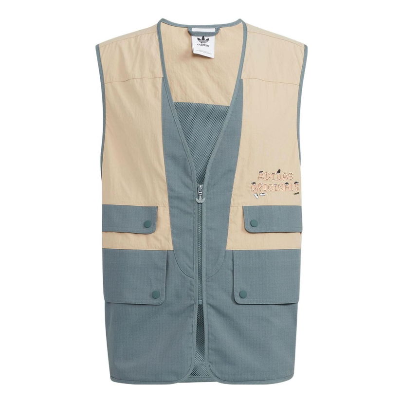 Vest adidas Originals CHARR Utility Vest Grøn | IA8477