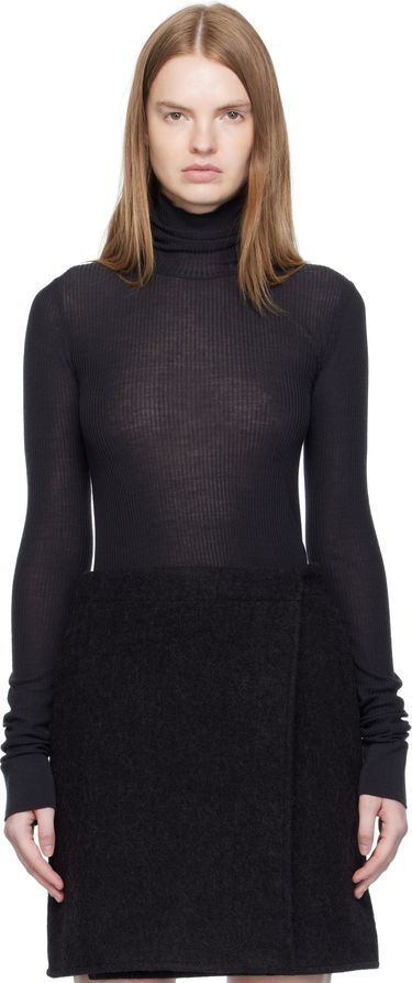 Sweater LEMAIRE Lemaire Seamless Turtleneck Sort | TO1460 LK1032, 0