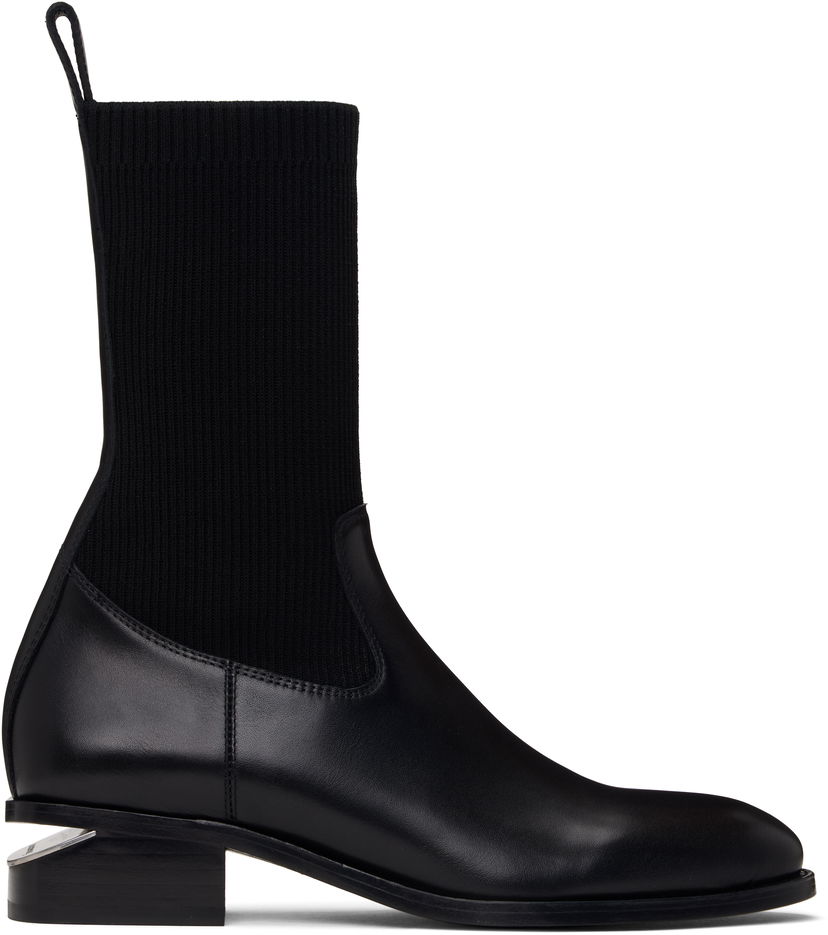 Sneakers og sko Alexander Wang Alexander Wang Kane Sock Boots Sort | 30125B044