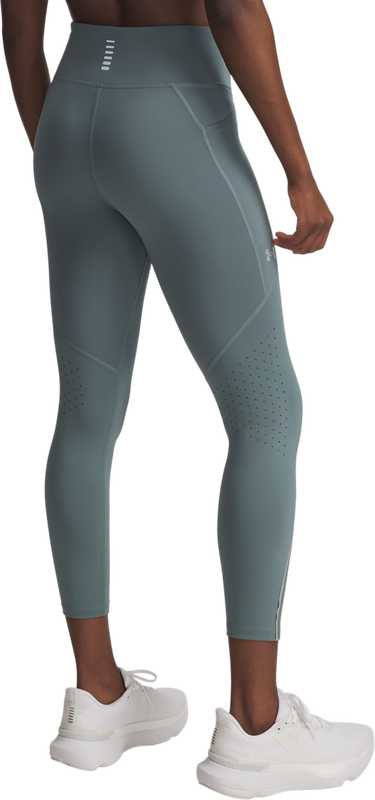Leggings Under Armour Launch Ankle Tights with Perforated Panels and Reflective Detail Turkis | 1369771-587, 1