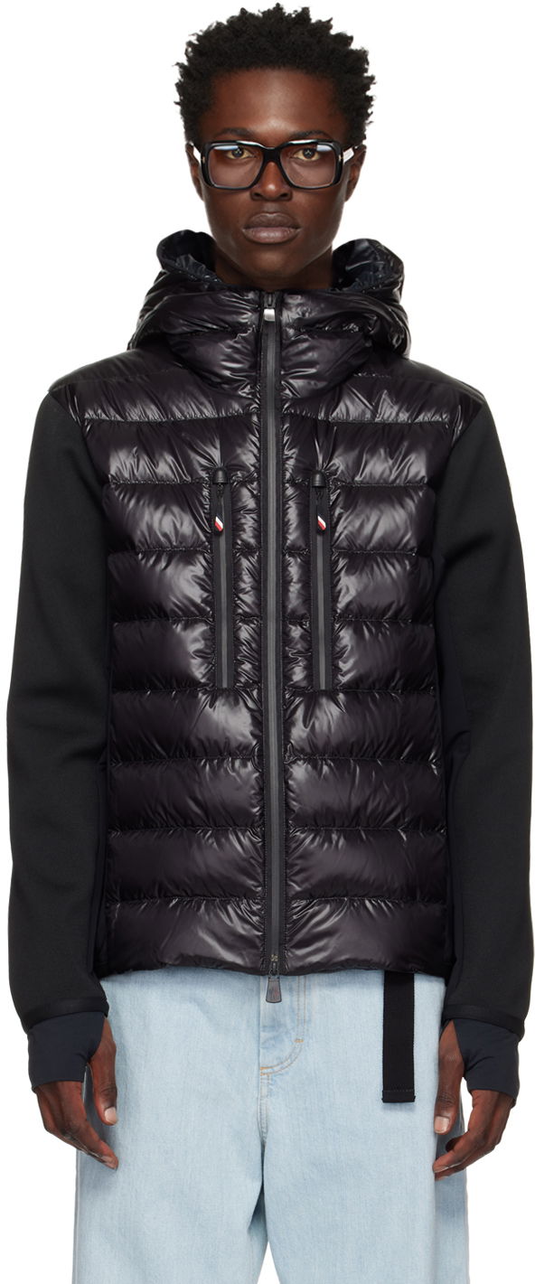 Sweatshirt Moncler Padded Down Hoodie Sort | H20979B00006C9043