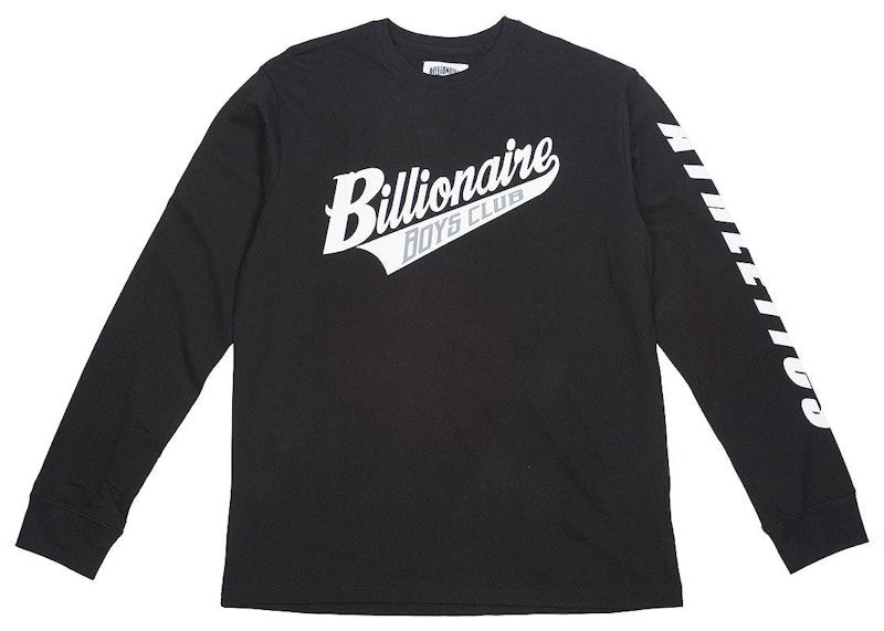 T-shirt BILLIONAIRE BOYS CLUB Billionaire Boys Club League Long Sleeve T-Shirt Sort | 8819202BLK