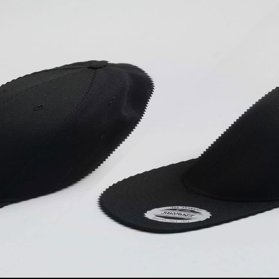 Kasket Urban Classics Classic Snapback Sort | 6089M Black, 0