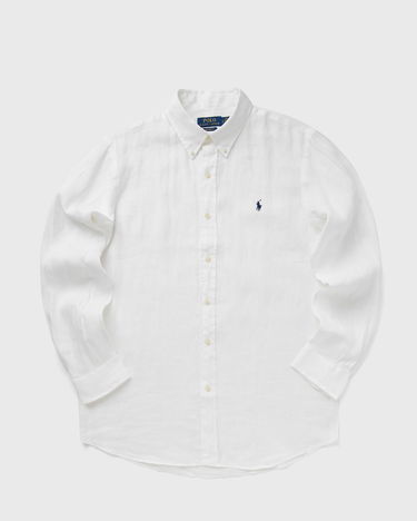 Skjorte Polo by Ralph Lauren Polo Ralph Lauren Linen Sport Shirt Hvid | 710966294003, 1