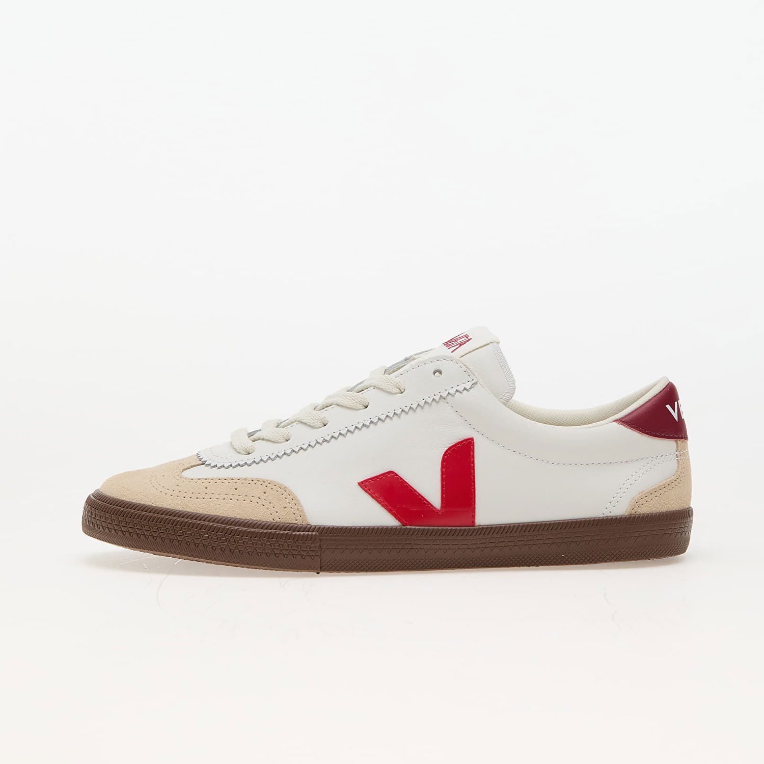 Sneakers og sko Veja Volley White Pekin Bark Hvid | VO2003533B, 0