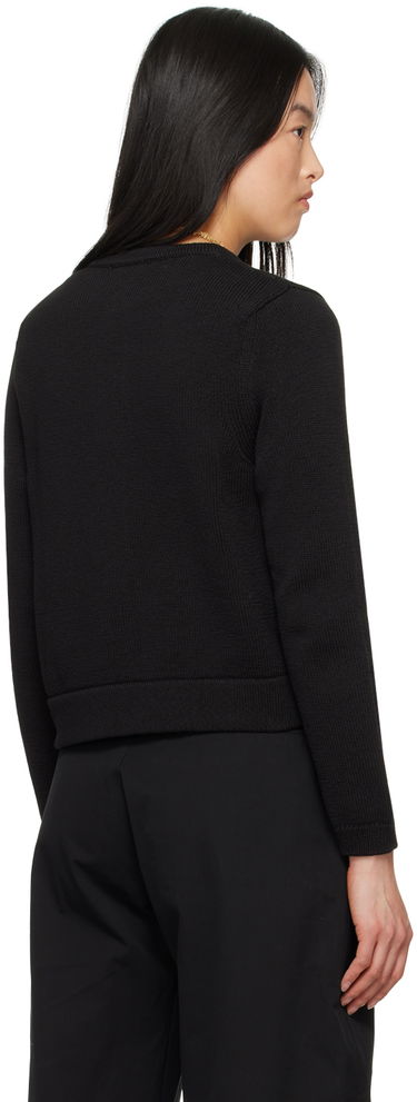Sweater LEMAIRE LEMAIRE Cropped Knit Cardigan Sort | TO1209 LK1022, 2