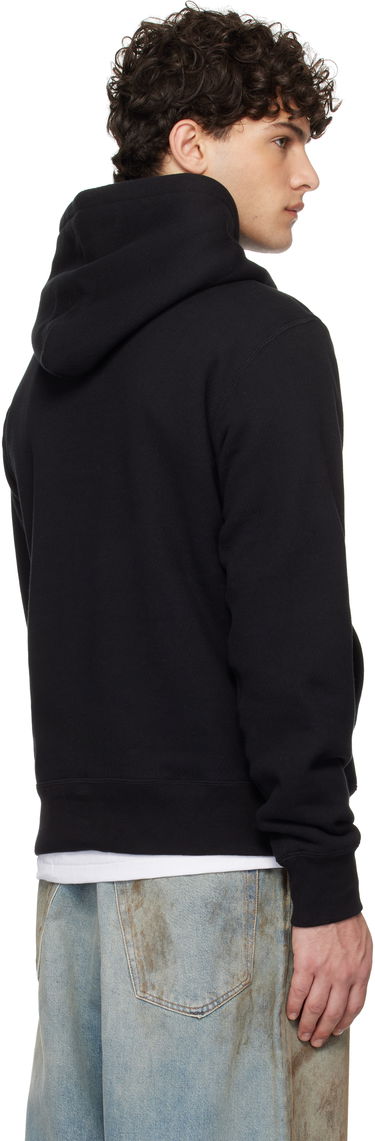 Sweatshirt BAPE One Point Pullover Hoodie Sort | 001PPK801007M, 2